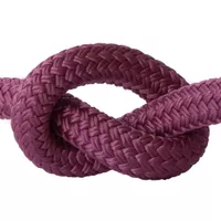 Aubergine 12 mm Seil - PPM Doppelgeflecht Aubergine 12 mm Seil - PPM Doppelgeflecht