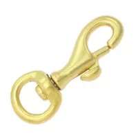 Solid Brass Snap Hook 45 mm - Ø 10 mm Solid Brass Snap Hook 45 mm - Ø 10 mm