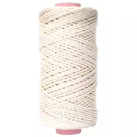 Natural - 3 mm - Bamboo Twisted Cord Natural - 3 mm - Bamboo Twisted Cord