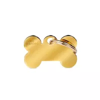 Personalisierter Hundeknochenanhänger (Klein) - Gold Personalisierter Hundeknochenanhänger (Klein) - Gold