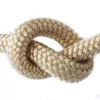 Beige 14 mm Seil - PPM Doppelgeflecht Beige 14 mm Seil - PPM Doppelgeflecht