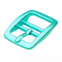 Doppelsteg Schnalle 'Türkis' 25 mm Doppelsteg Schnalle 'Türkis' 25 mm