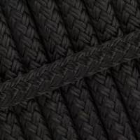 Schwarz | PPM Doppelgeflecht | Ø 8mm Schwarz | PPM Doppelgeflecht | Ø 8mm