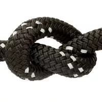 Schwarz Reflektierend 14 mm Seil - PPM Doppelgeflecht Schwarz Reflektierend 14 mm Seil - PPM Doppelgeflecht