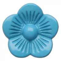 Schieber Perle Blume - Blau Schieber Perle Blume - Blau