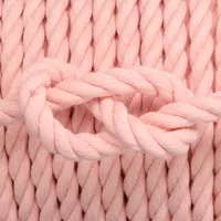 Pastel Pink Cotton Twisted Rope - Ø 10 mm Pastel Pink Cotton Twisted Rope - Ø 10 mm