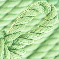 Bright Menthe PPM Cordage Torsadé - Ø 12 mm Bright Menthe PPM Cordage Torsadé - Ø 12 mm
