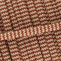 Chocolate Brown & Mocca Shockwave Paracord 550 Type III Chocolate Brown & Mocca Shockwave Paracord 550 Type III