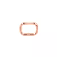 Quadratischer Ring 'Rose Gold' 10 x 2,5 mm Quadratischer Ring 'Rose Gold' 10 x 2,5 mm