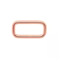 Quadratischer Ring 'Rose Gold' 20 x 3 mm Quadratischer Ring 'Rose Gold' 20 x 3 mm