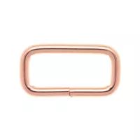 Quadratischer Ring 'Rose Gold' 26 x 3 mm Quadratischer Ring 'Rose Gold' 26 x 3 mm