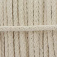 Braided Cotton Rope 3 mm (8 strands) Braided Cotton Rope 3 mm (8 strands)