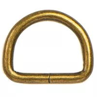 D-Ring Antiekes Messing 25 x 4 mm D-Ring Antiekes Messing 25 x 4 mm
