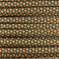Alpine Vert & Golden Copper Glamour Diamonds Paracorde 550 Type III Alpine Vert & Golden Copper Glamour Diamonds Paracorde 550 Type III