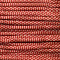 Cream & Imperial Rouge Diamonds Paracorde 550 Type III Cream & Imperial Rouge Diamonds Paracorde 550 Type III