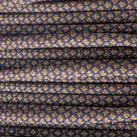 Marine Bleu & Coyote Brun Diamonds Paracord Type III Marine Bleu & Coyote Brun Diamonds Paracord Type III