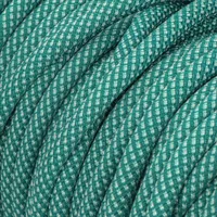 Checkered Green - Dog Leash Rope - Ø 10mm Nylon Checkered Green - Dog Leash Rope - Ø 10mm Nylon