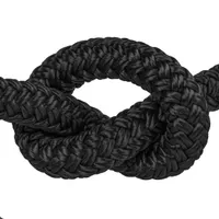 Schwarz 10 mm Seil - PPM Doppelgeflecht Schwarz 10 mm Seil - PPM Doppelgeflecht