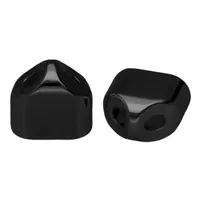 20 mm 'Schwarz' Doppelendkappe für Schlüsselanhänger 20 mm 'Schwarz' Doppelendkappe für Schlüsselanhänger