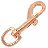 Rose Gold Snap Hook 70 mm - Ø 13 mm Rose Gold Snap Hook 70 mm - Ø 13 mm