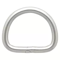 Stainless Steel 20 x 4 mm D-ring Stainless Steel 20 x 4 mm D-ring