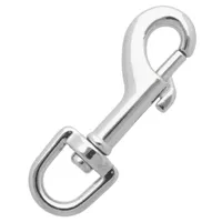 Chrome Plated Snap Hook 55 mm - Ø 10 mm Chrome Plated Snap Hook 55 mm - Ø 10 mm