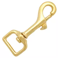 Solid Brass Snap Hook 76 mm - ⧄ 20 mm Solid Brass Snap Hook 76 mm - ⧄ 20 mm