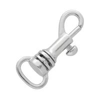 Chrome Plated 34 mm - Ø 10 mm Snap Hook Chrome Plated 34 mm - Ø 10 mm Snap Hook