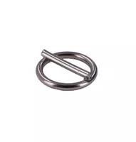 Rundringe mit Steg Vernickelt. 16 x 3 mm Rundringe mit Steg Vernickelt. 16 x 3 mm