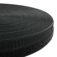 Noir 20mm Bande de Velcro Noir 20mm Bande de Velcro