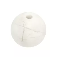 Runde Howlite Mineral perle - 6 x 6 mm, 1 mm Runde Howlite Mineral perle - 6 x 6 mm, 1 mm