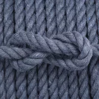 Midnight Blue Cotton Twisted Rope - Ø 10 mm Midnight Blue Cotton Twisted Rope - Ø 10 mm