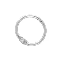 Vernickelt 16 x 2 mm Schlüsselringe Aufklappbar Vernickelt 16 x 2 mm Schlüsselringe Aufklappbar