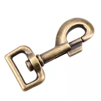 Antique Brass Snap Hook 81 mm - ⧄ 25 mm Antique Brass Snap Hook 81 mm - ⧄ 25 mm