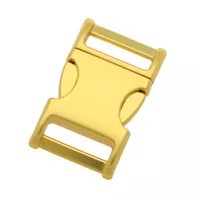 ZINC-MAX Zink Buckle Messing Matt 19 mm (3/4") ZINC-MAX Zink Buckle Messing Matt 19 mm (3/4")