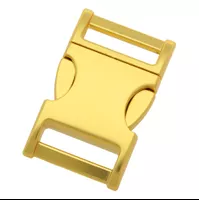 ZINC-MAX Zink Buckle Messing Matt 25 mm (1") ZINC-MAX Zink Buckle Messing Matt 25 mm (1")