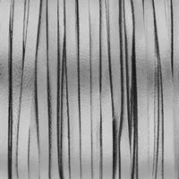 Argent Métallique - Lacet en Cuir de Kangourou - 3 mm Argent Métallique - Lacet en Cuir de Kangourou - 3 mm