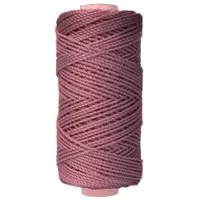 Burgundy - 3 mm - Bamboo Twisted Cord Burgundy - 3 mm - Bamboo Twisted Cord