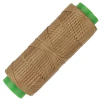 Taupe 1 mm Waxed Polyester Cord Taupe 1 mm Waxed Polyester Cord