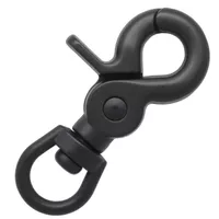 Clip Mousqueton Noir 60 mm - Ø 12 mm Clip Mousqueton Noir 60 mm - Ø 12 mm