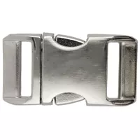 ALU-MAX® Aluminium Silver Schnalle 20mm (3/4") ALU-MAX® Aluminium Silver Schnalle 20mm (3/4")