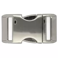 ALU-MAX® Aluminium Silber Schnalle 26mm (1") ALU-MAX® Aluminium Silber Schnalle 26mm (1")