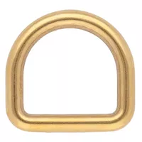 KONG - D-Ring 'Bronze Natural' 25 x 5 mm KONG - D-Ring 'Bronze Natural' 25 x 5 mm