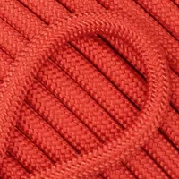 Rot 6mm 100% Recycelten seil (rPET) (PES) Rot 6mm 100% Recycelten seil (rPET) (PES)