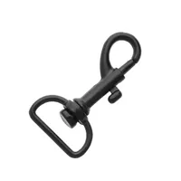 Black Snap Hook 42 mm - ⧄ 20 mm Black Snap Hook 42 mm - ⧄ 20 mm