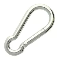 Verzinkt Karabiner 90 x 9 mm Verzinkt Karabiner 90 x 9 mm