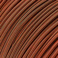 Teal & Neon Orange Stripes Paracorde 550 Type III Teal & Neon Orange Stripes Paracorde 550 Type III