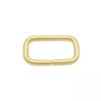 Quadratische Ringe 'Messing' 20 x 3 mm Quadratische Ringe 'Messing' 20 x 3 mm