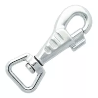 Chrome Plated Snap Hook 80 mm - ⧄ 20 mm Chrome Plated Snap Hook 80 mm - ⧄ 20 mm