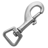 Stainless Steel Snap Hook 82 mm - ⧄ 20 mm Stainless Steel Snap Hook 82 mm - ⧄ 20 mm